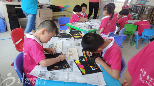山東壽光紅纓愛心雙語幼兒園舉辦六一活動